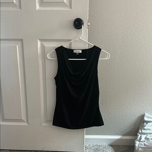 Calvin Klein Black Fitted Tank Top